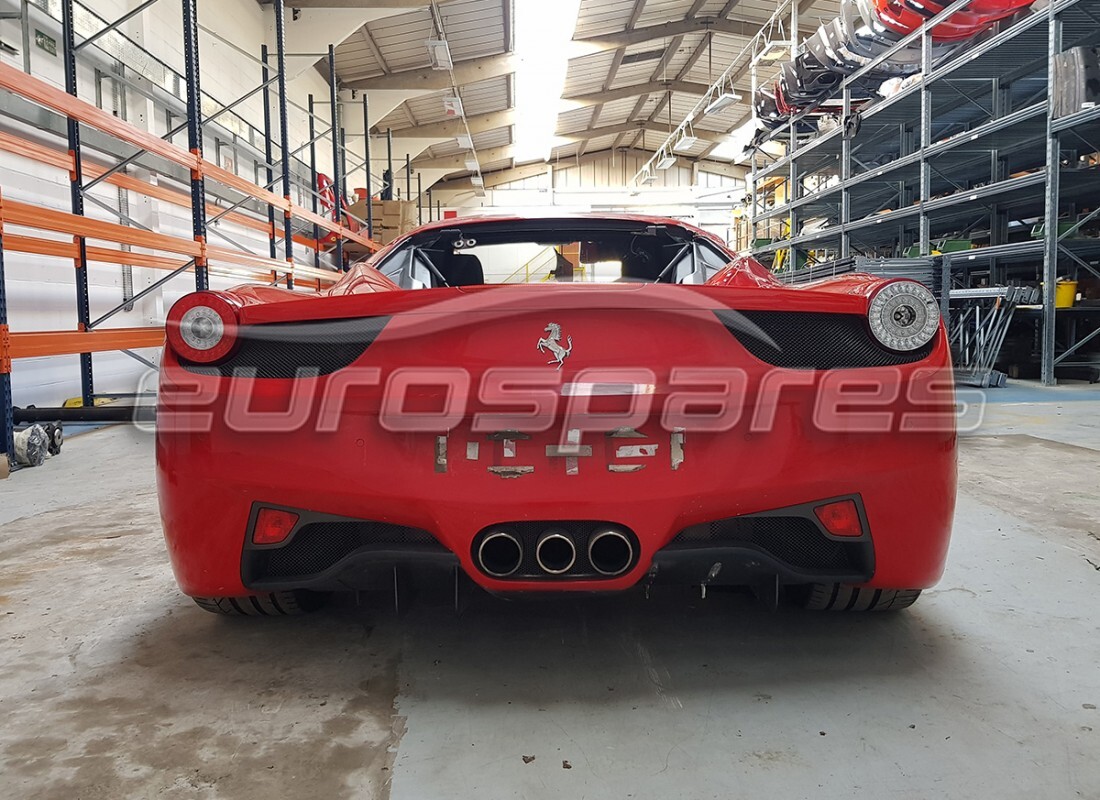 ferrari 458 italia (europe) with 22,883 miles, being prepared for dismantling #7