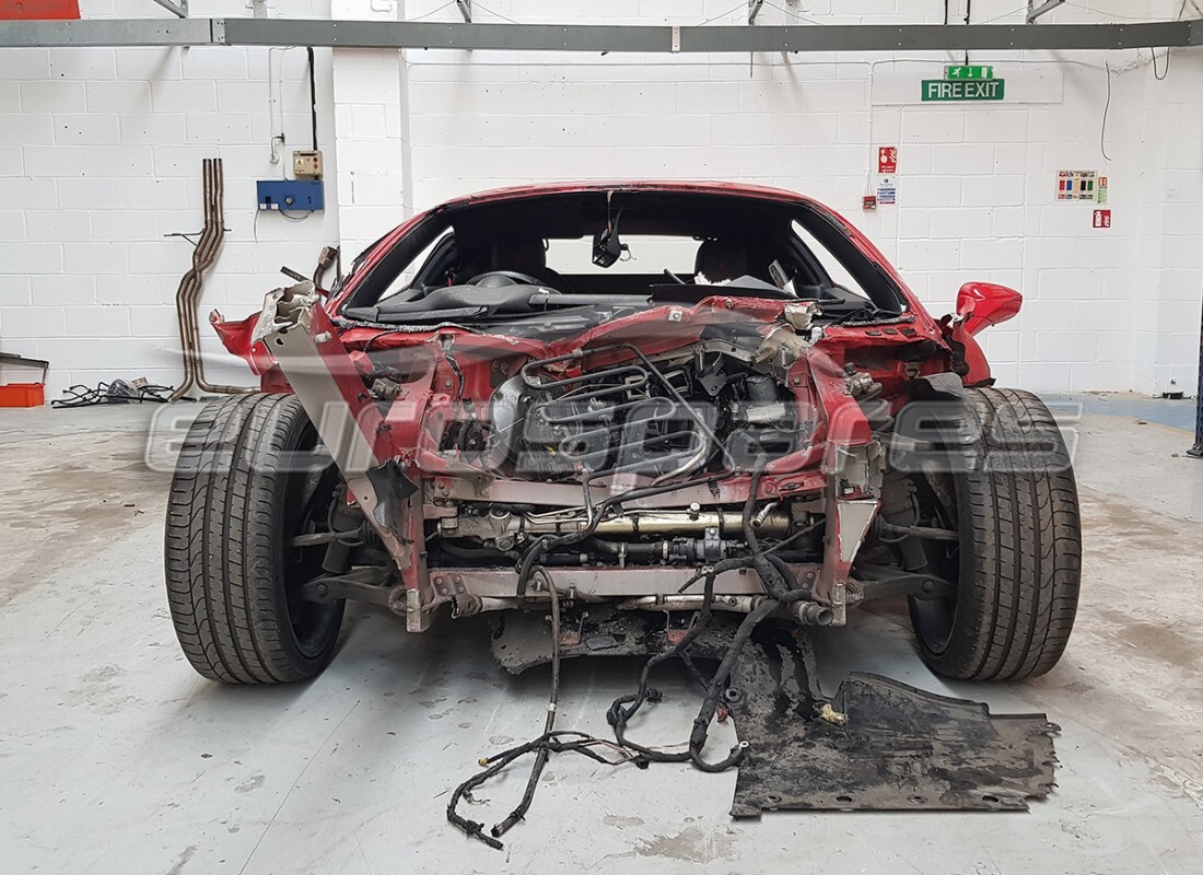 ferrari 458 italia (europe) with 22,883 miles, being prepared for dismantling #6