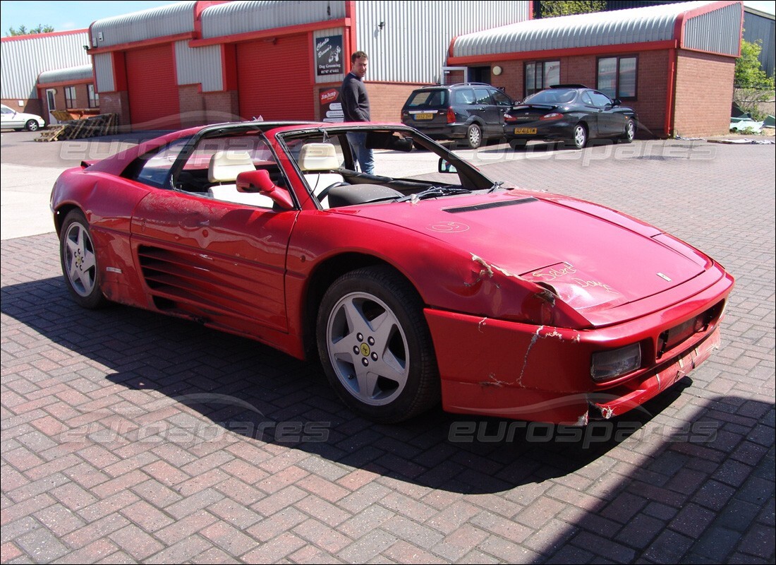 ferrari 348 (1993) tb / ts with 29,830 miles, being prepared for dismantling #6
