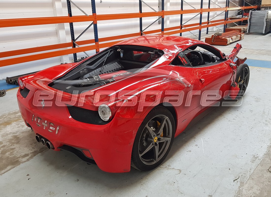 ferrari 458 italia (europe) with 22,883 miles, being prepared for dismantling #4