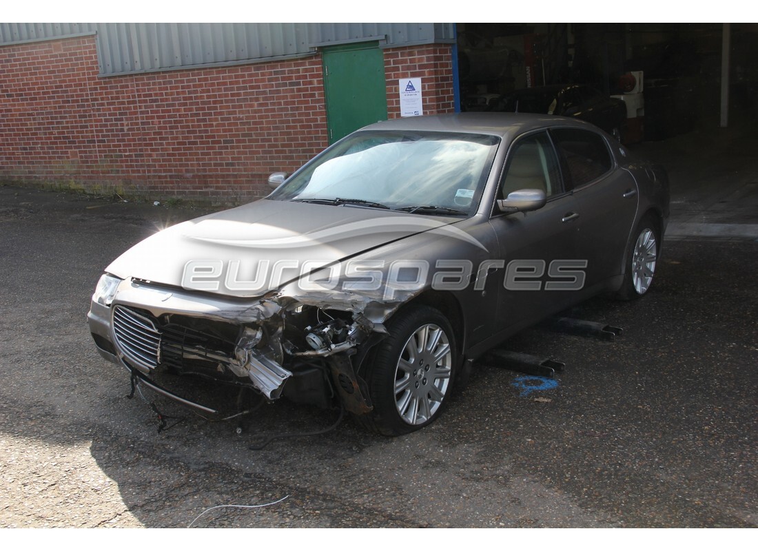 maserati qtp. (2005) 4.2 being prepared for dismantling at eurospares