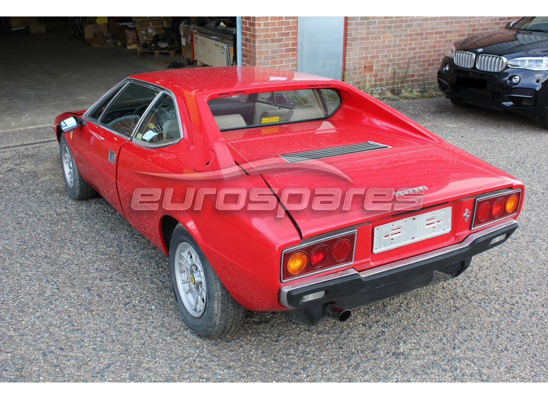 ferrari 208 gt4 dino (1975) with 25,066 kilometers, being prepared for dismantling #5