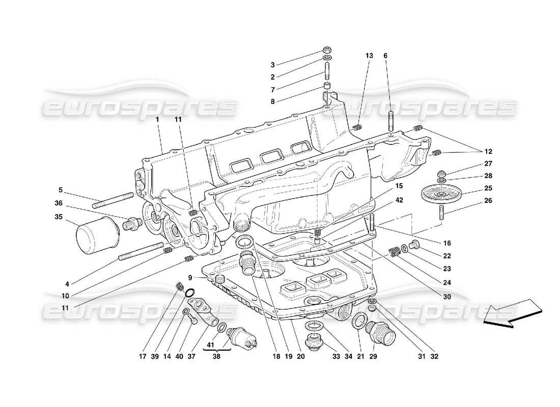 part diagram containing part number 13543424