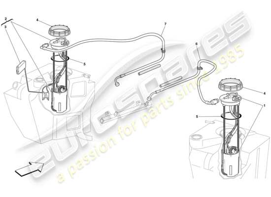 a part diagram from the ferrari 430 parts catalogue