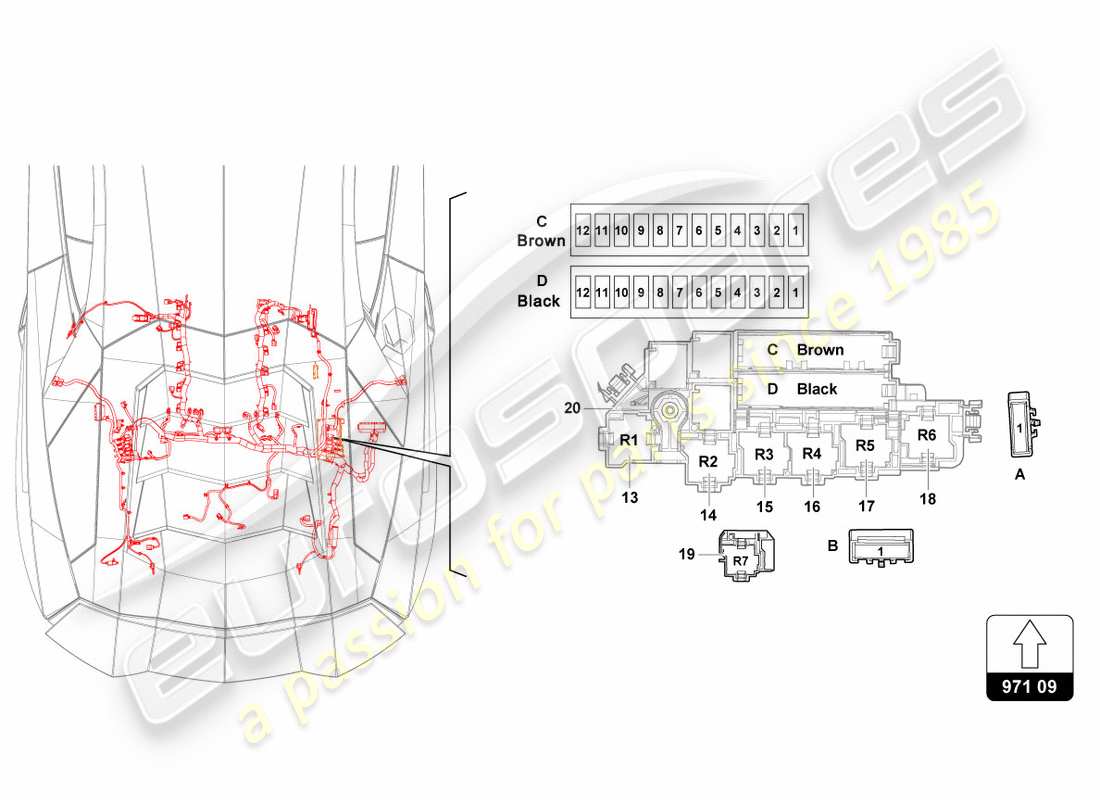lamborghini lp700-4 coupe (2012) fuses parts diagram
