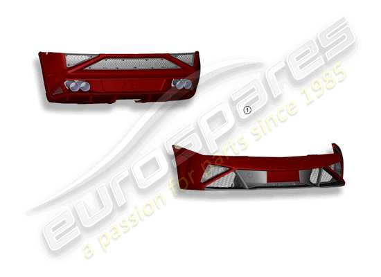 a part diagram from the lamborghini lp570-4 sl (accessories) parts catalogue