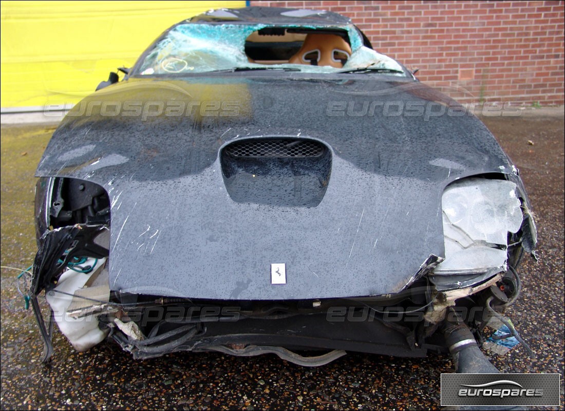 ferrari 575m maranello with 38,000 miles, being prepared for dismantling #2