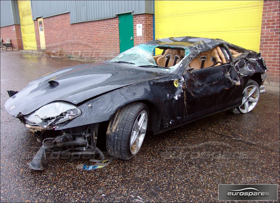 ferrari 575m maranello with 38,000 miles, being prepared for dismantling #1