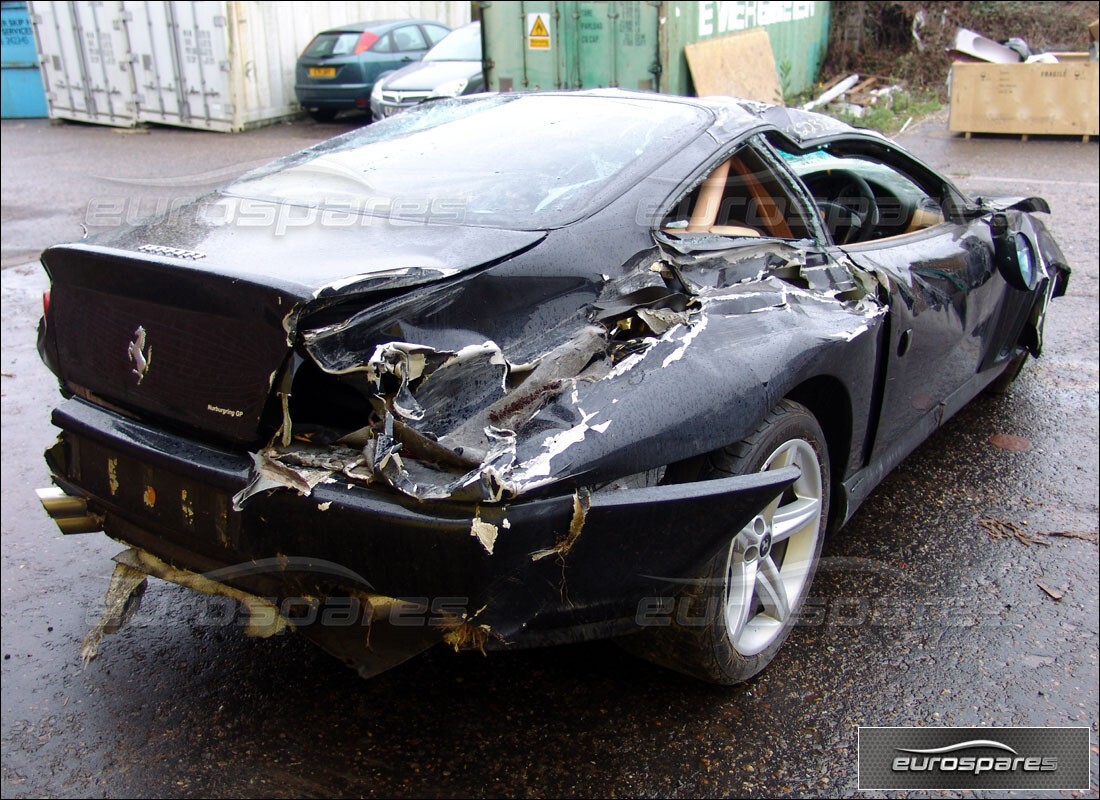 ferrari 575m maranello with 38,000 miles, being prepared for dismantling #3