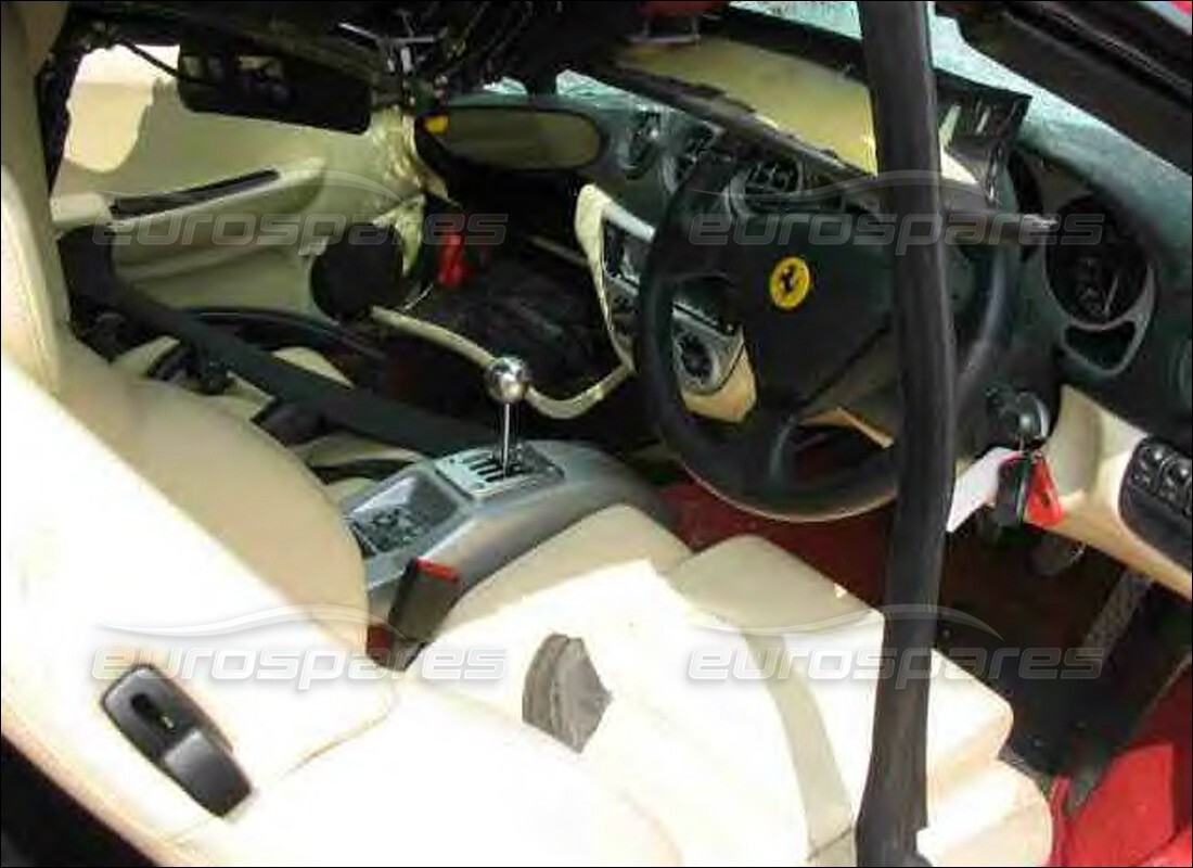 ferrari 360 spider with 4,000 miles, being prepared for dismantling #2