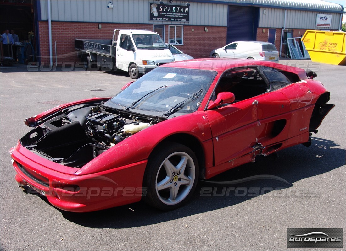 ferrari 355 (2.7 motronic) with 50,396 kilometers, being prepared for dismantling #1
