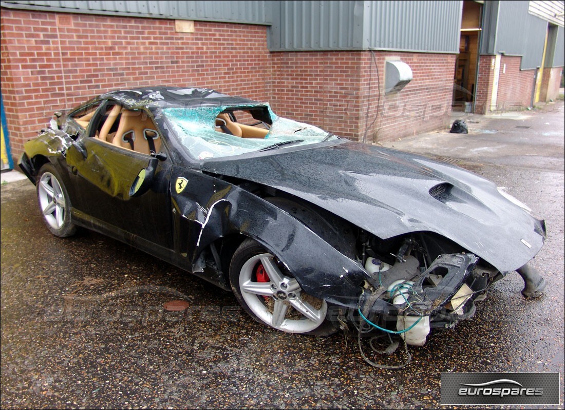 ferrari 575m maranello with 38,000 miles, being prepared for dismantling #4