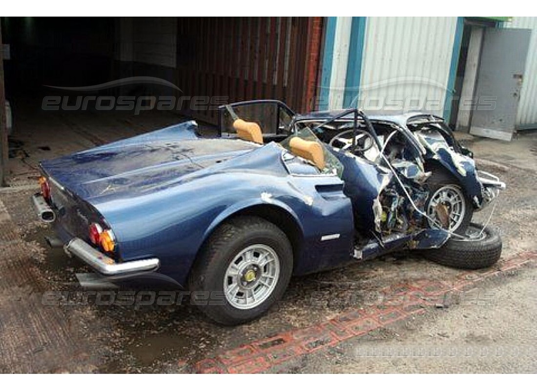 Ferrari 246 Dino (1975) with Unknown, being prepared for breaking #6