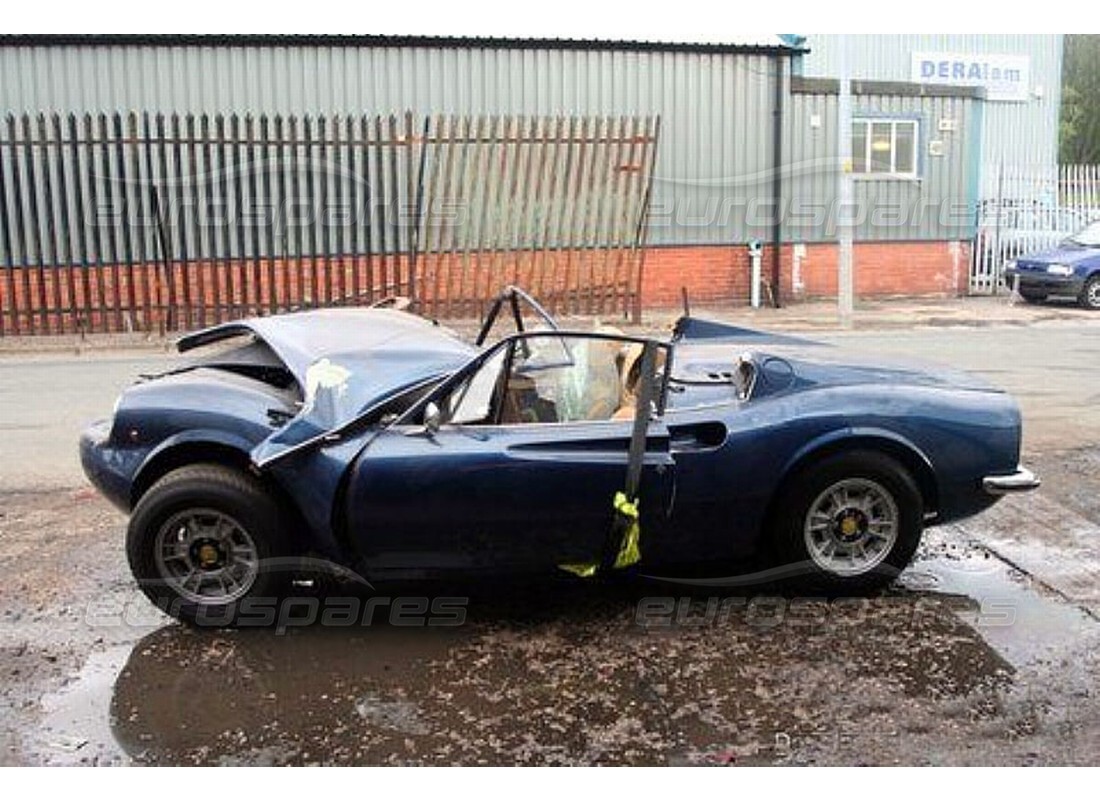 Ferrari 246 Dino (1975) with Unknown, being prepared for breaking #5