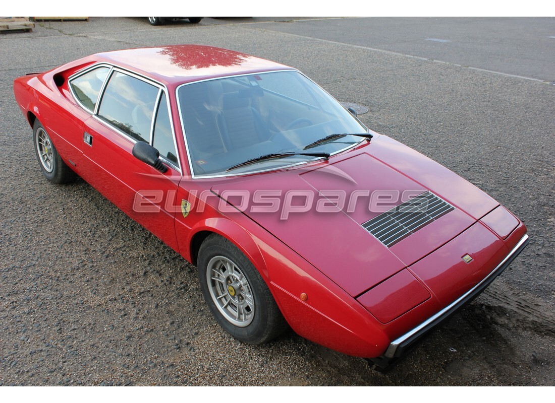 Ferrari 208 GT4 Dino (1975) with 25,066 Kilometers, being prepared for breaking #3