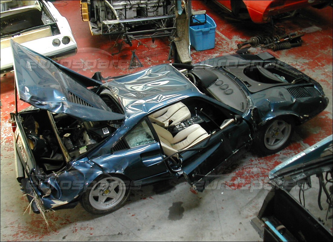 Ferrari 308 GTB (1976) with 98,554 Kilometers, being prepared for breaking #6