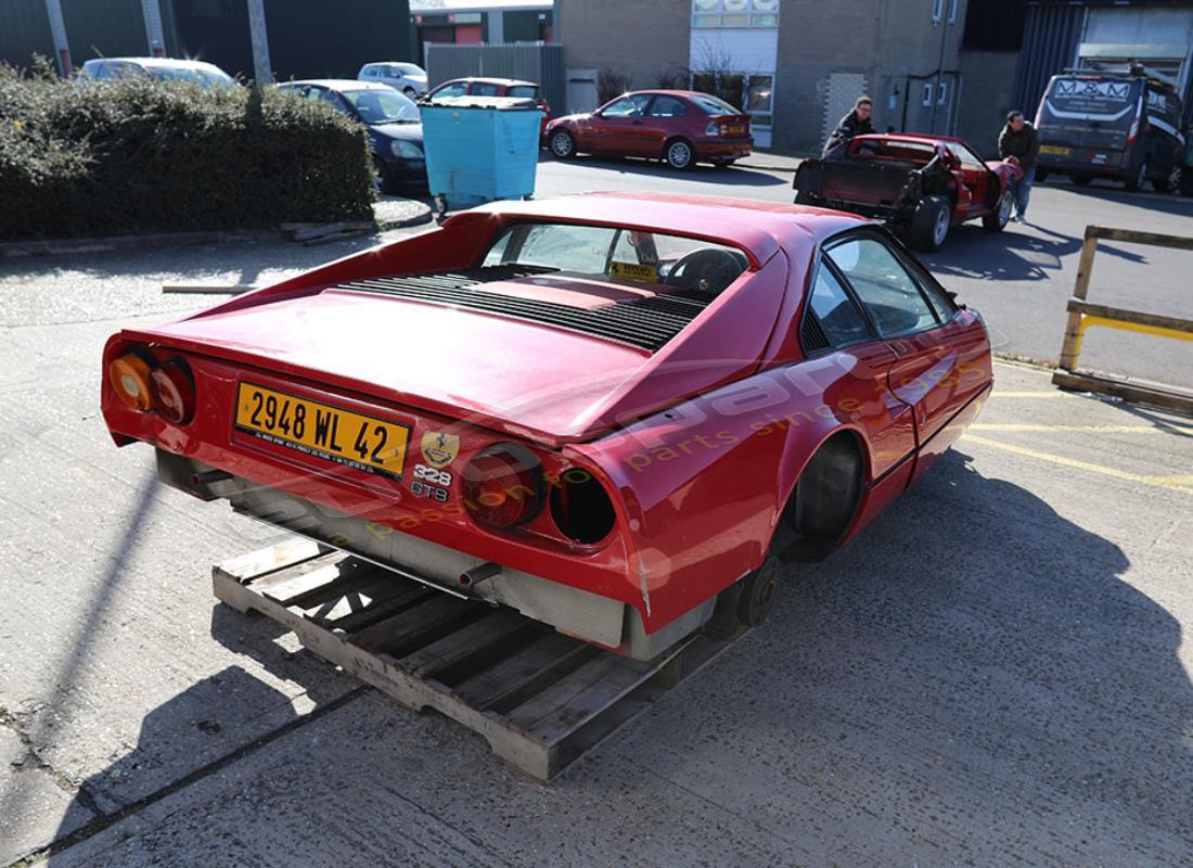 Ferrari 328 (1988) with N/A, being prepared for breaking #8