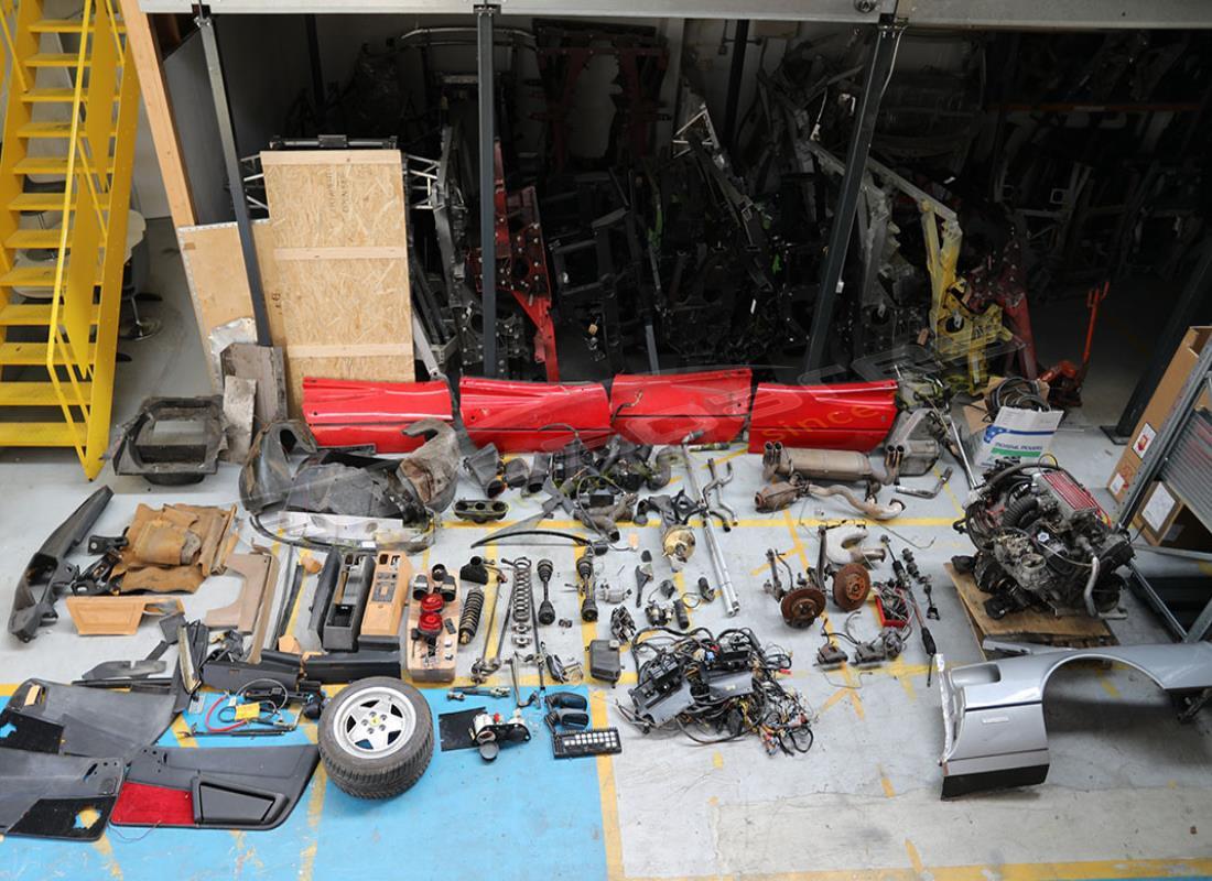 Ferrari 328 (1988) with N/A, being prepared for breaking #13