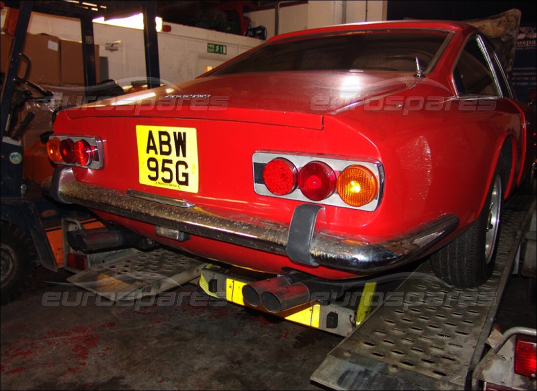 Ferrari 365 GT 2+2 (Mechanical) with Unknown, being prepared for breaking #9