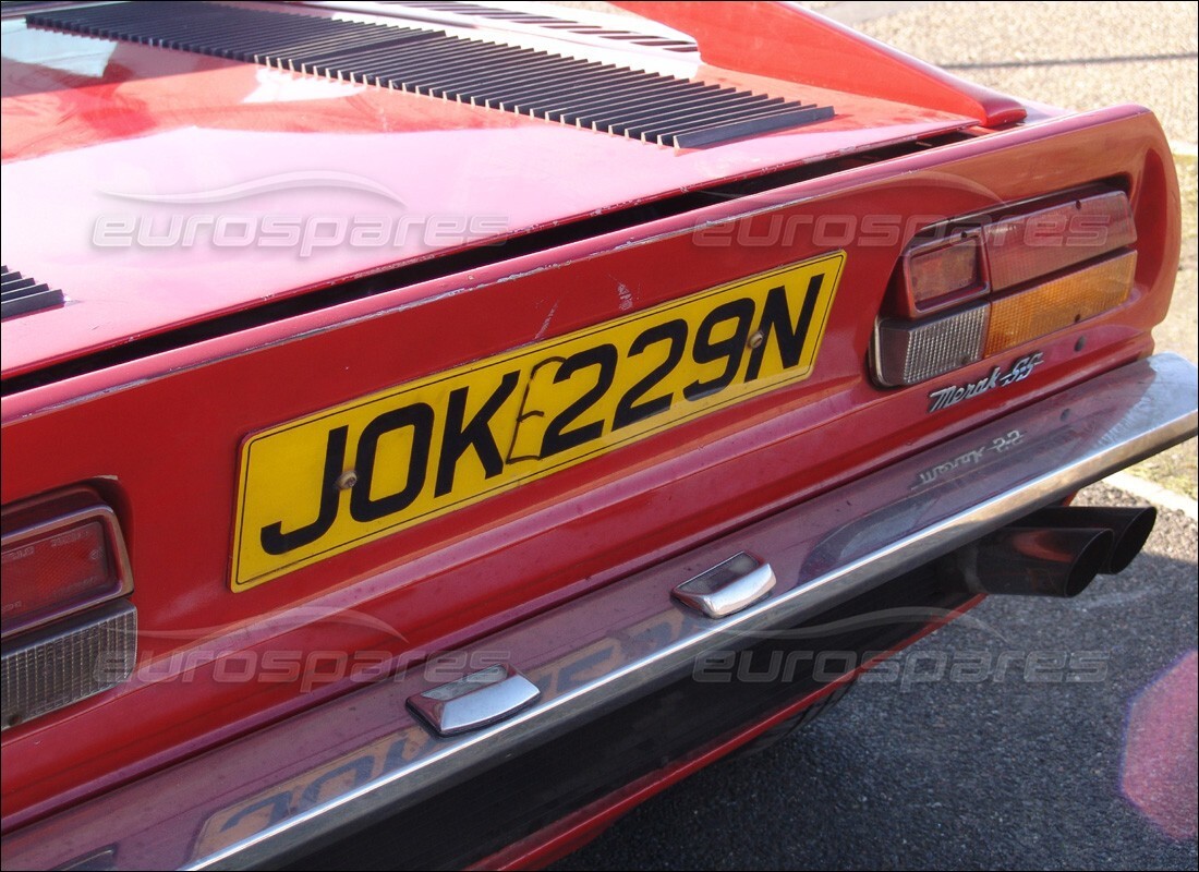 Maserati Merak 3.0 with 55,707 Miles, being prepared for breaking #6