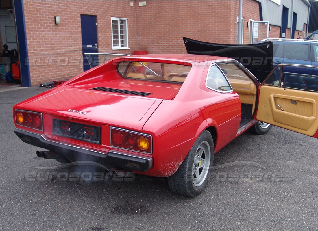 Ferrari 308 GT4 Dino (1979) with 54,824 Kilometers, being prepared for breaking #4