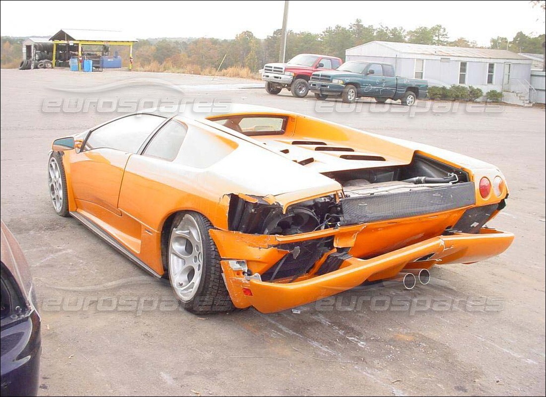 Lamborghini Diablo 6.0 (2001) with 4,000 Miles, being prepared for breaking #6