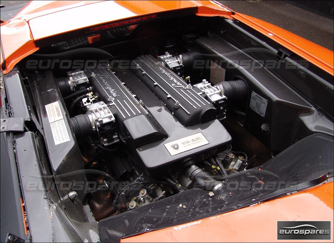 Lamborghini Murcielago Coupe (2003) with 6,200 Kilometers, being prepared for breaking #9