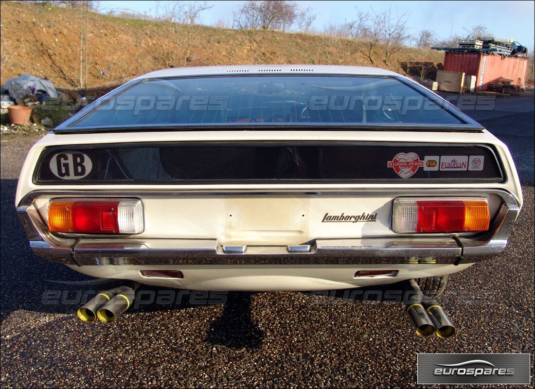 Lamborghini Espada with 21,064 Miles, being prepared for breaking #3