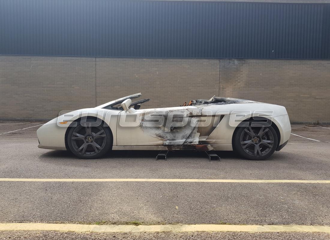 Lamborghini Gallardo Coupe (2006) with Unknown, being prepared for breaking #2