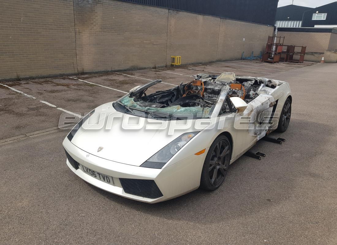 Lamborghini Gallardo Coupe (2006) with Unknown, being prepared for breaking #1