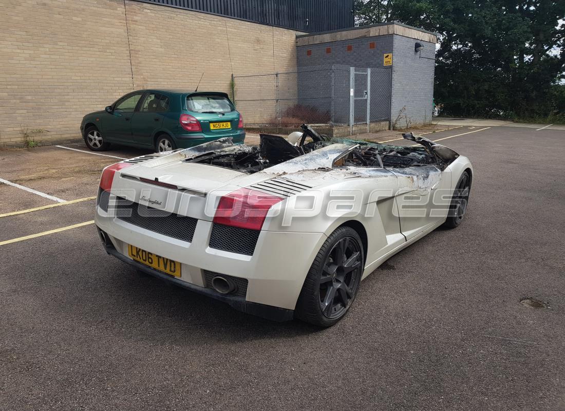 Lamborghini Gallardo Coupe (2006) with Unknown, being prepared for breaking #5