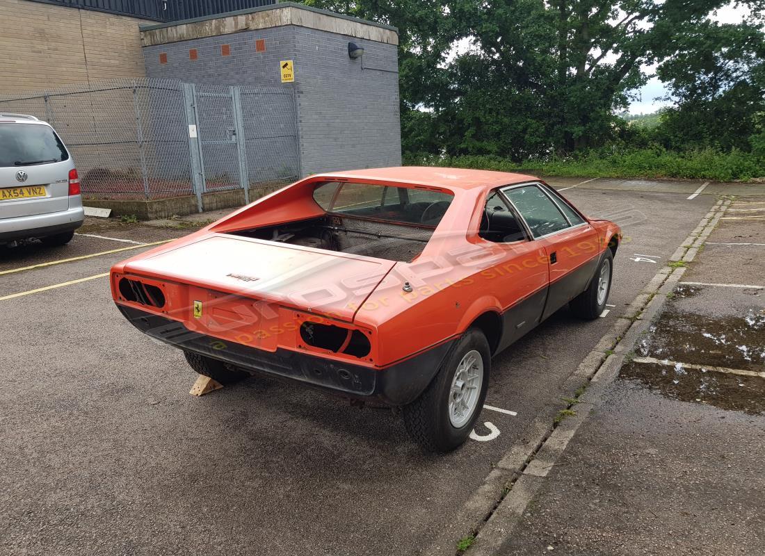 Ferrari 308 GT4 Dino (1976) with Unknown, being prepared for breaking #5