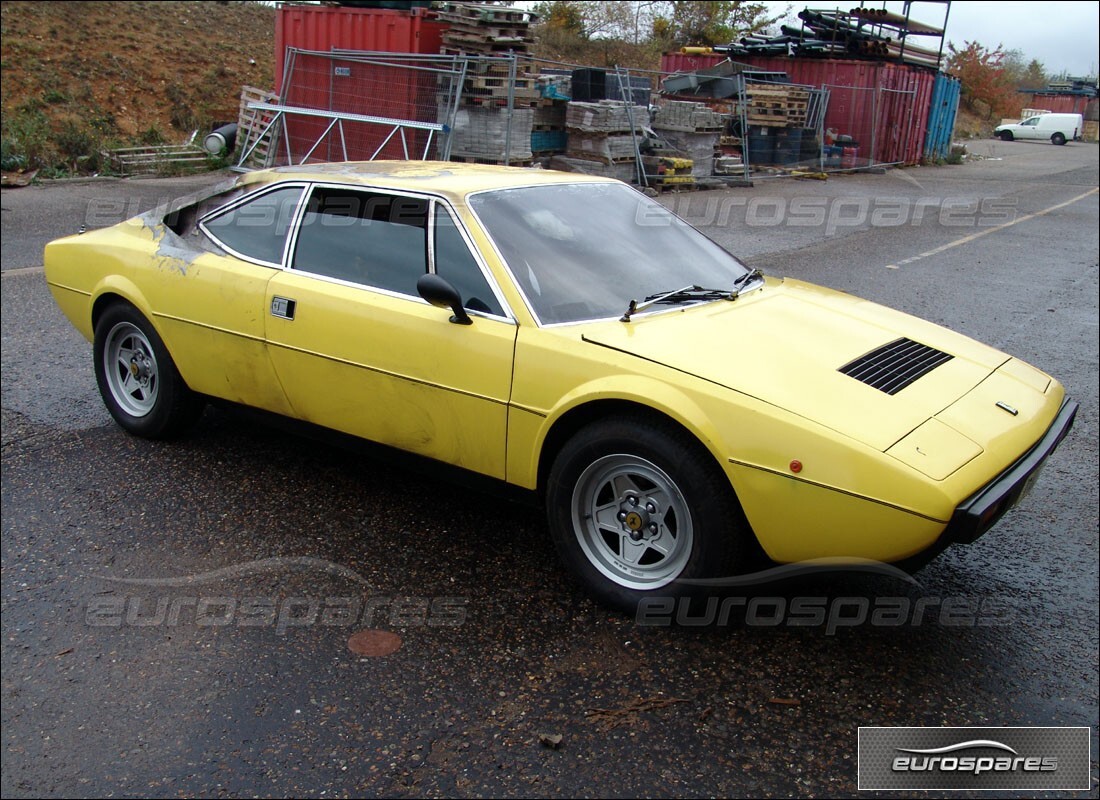 Ferrari 308 GT4 Dino (1976) with 26,000 Miles, being prepared for breaking #5