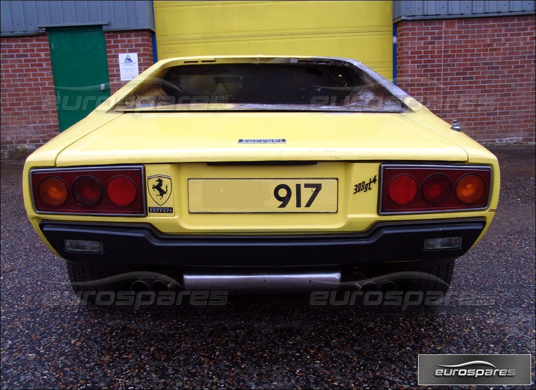Ferrari 308 GT4 Dino (1976) with 26,000 Miles, being prepared for breaking #3