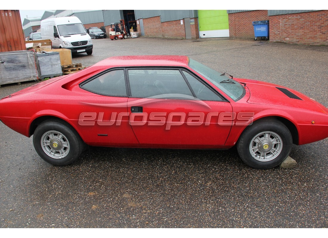 Ferrari 308 GT4 Dino (1976) with 4,173 Kilometers, being prepared for breaking #6