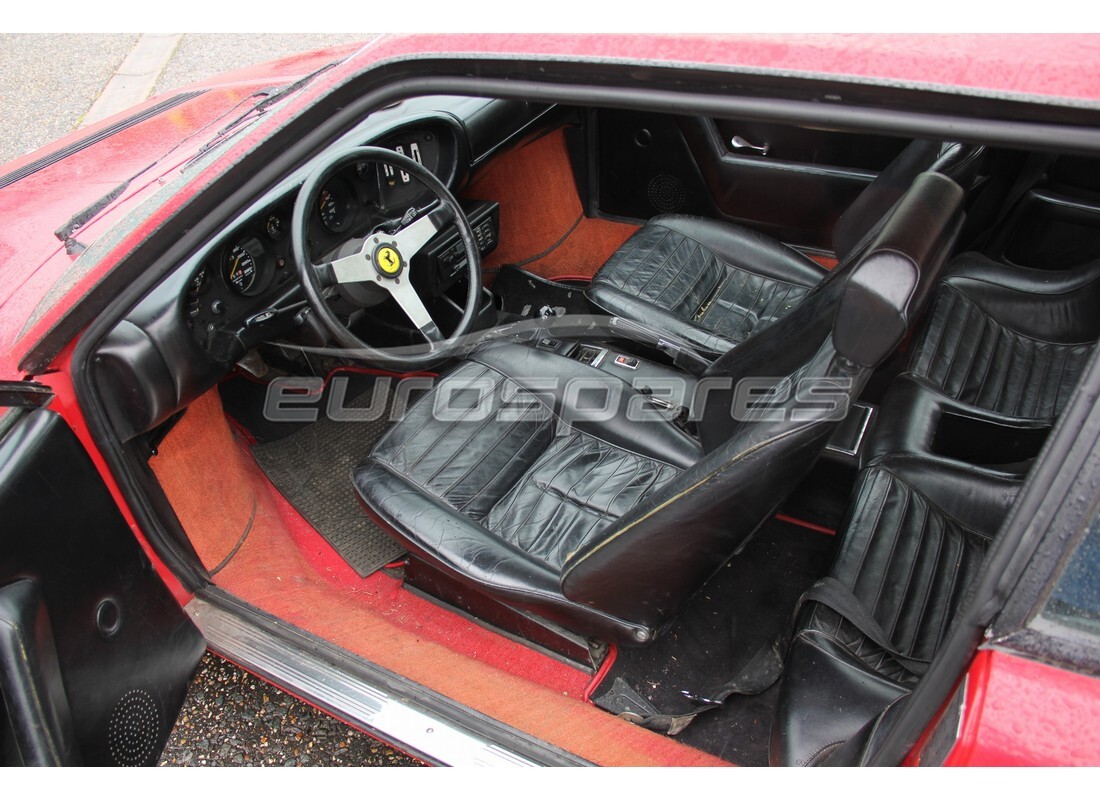 Ferrari 308 GT4 Dino (1976) with 4,173 Kilometers, being prepared for breaking #7