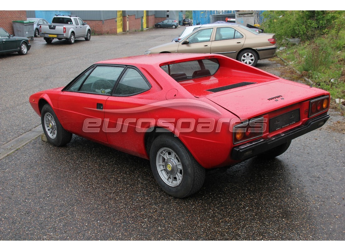 Ferrari 308 GT4 Dino (1976) with 4,173 Kilometers, being prepared for breaking #3