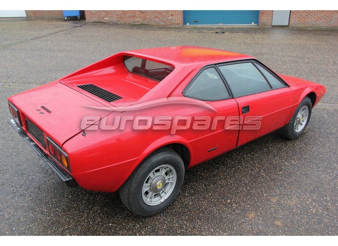 Ferrari 308 GT4 Dino (1976) with 4,173 Kilometers, being prepared for breaking #4