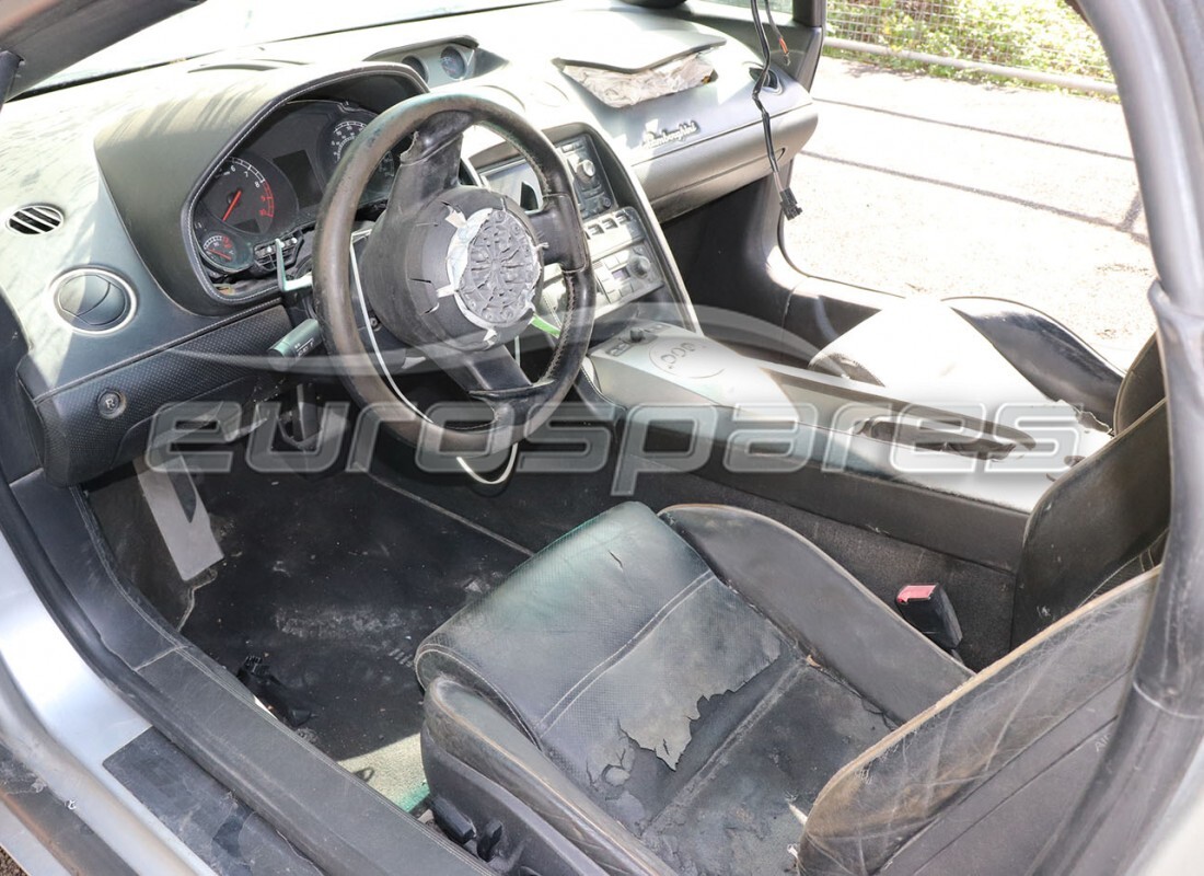 Lamborghini Gallardo Spyder (2006) with 20,000 Kilometers, being prepared for breaking #9