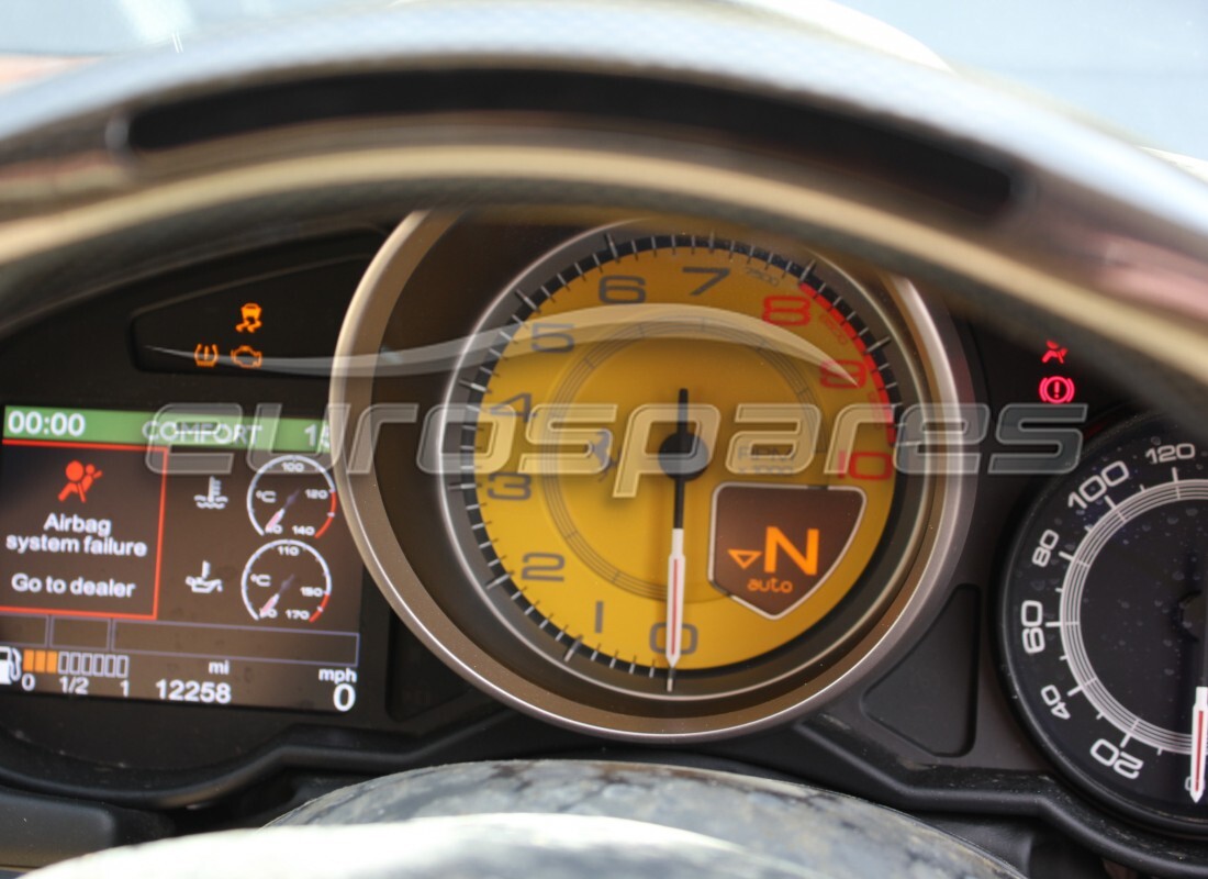 Ferrari California (Europe) with 12,258 Miles, being prepared for breaking #9