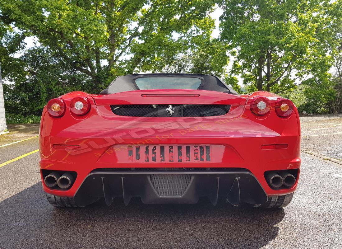 Ferrari F430 Spider (RHD) with Unknown, being prepared for breaking #4