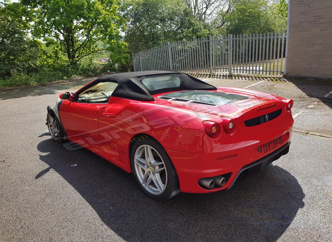 Ferrari F430 Spider (RHD) with Unknown, being prepared for breaking #3