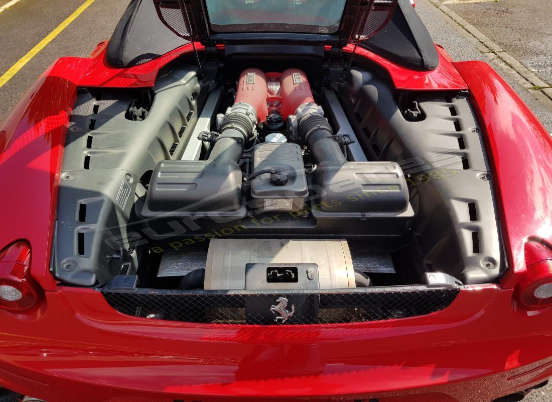 Ferrari F430 Spider (RHD) with Unknown, being prepared for breaking #10