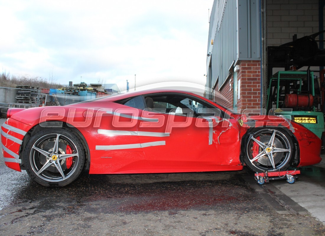 Ferrari 458 Italia (Europe) with 42,651 Kilometers, being prepared for breaking #5