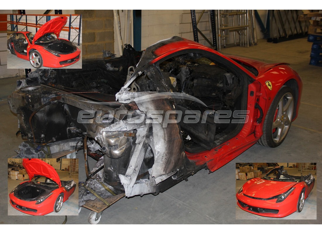 Ferrari 458 Italia (Europe) with 6,000 Kilometers, being prepared for breaking #2