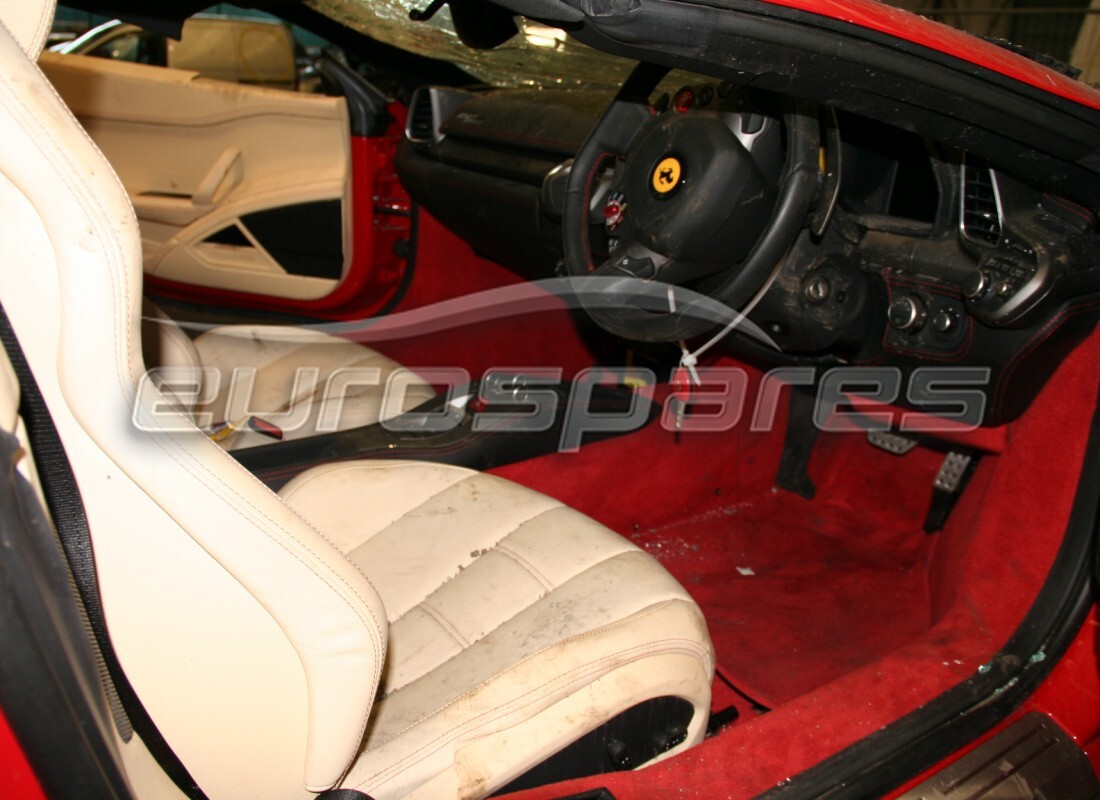Ferrari 458 Spider (Europe) with 2,200 Miles, being prepared for breaking #7