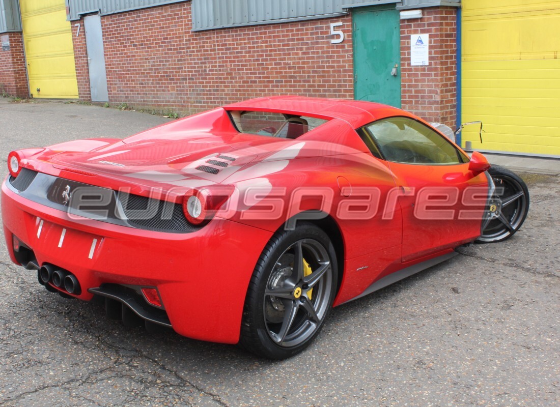 Ferrari 458 Spider (Europe) with 2,793 Miles, being prepared for breaking #4