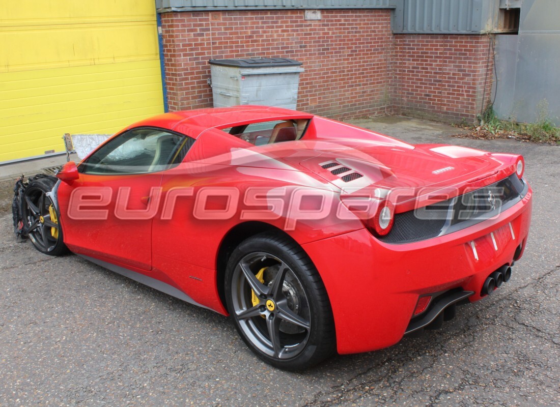 Ferrari 458 Spider (Europe) with 2,793 Miles, being prepared for breaking #3