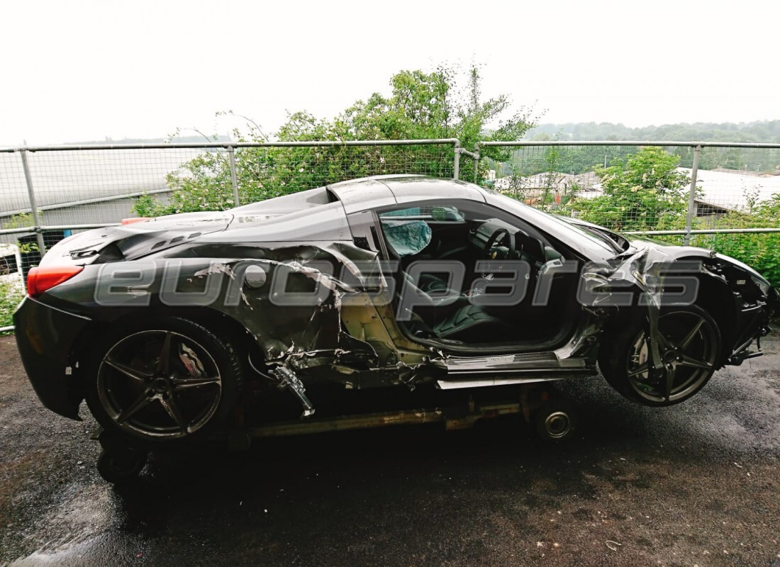 Ferrari 458 Spider (Europe) with 6,190 Miles, being prepared for breaking #2