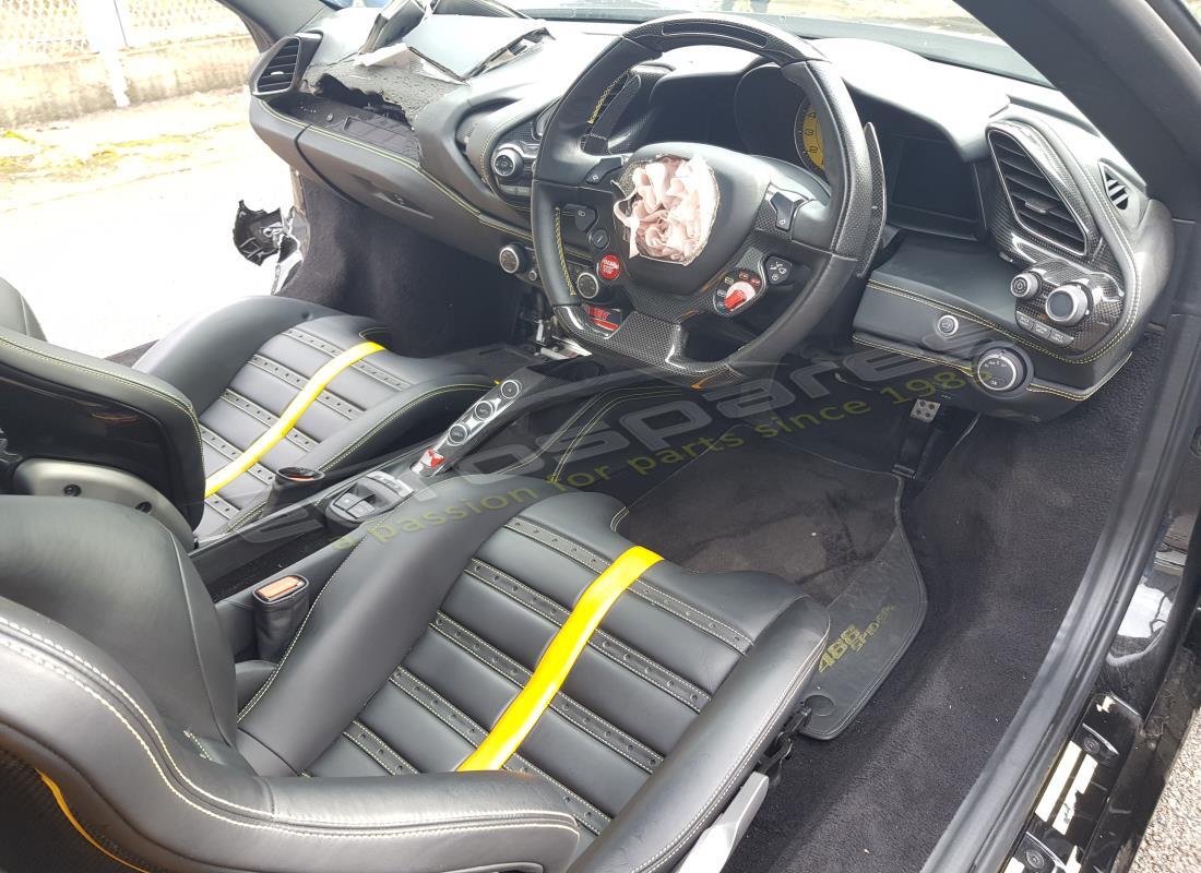 Ferrari 488 Spider (RHD) with 2,916 Miles, being prepared for breaking #9